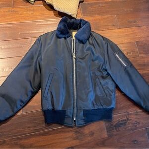 Vintage B-15 navy flight Bomber Jacket M